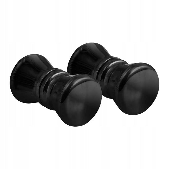 Armazi Black Shower Door Handle – Single (36 mm)