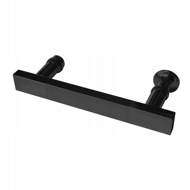 Armazi Double Shower Door Handle – Black Stainless Steel (145 mm)