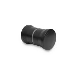 Armazi Black Shower Door Handle – Single Shower Cabin Handle