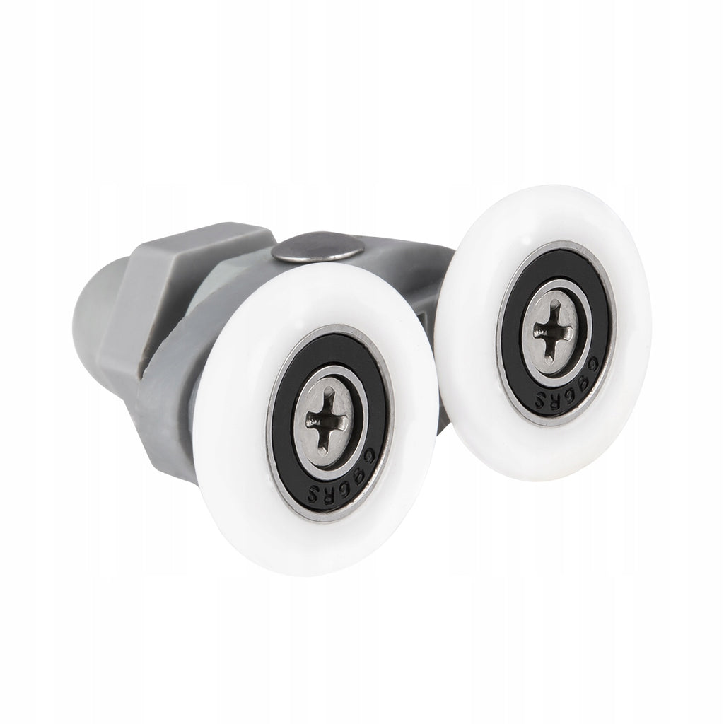 Armazi Upper Eccentric Shower Door Rollers 23 mm – Replacement Shower Cabin Rollers (2 Pack)